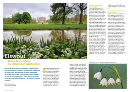 Natuurfoto's van Landgoed Elswout in Tijdschrift Duin. Door natuurfotograaf Ronald van Wijk.